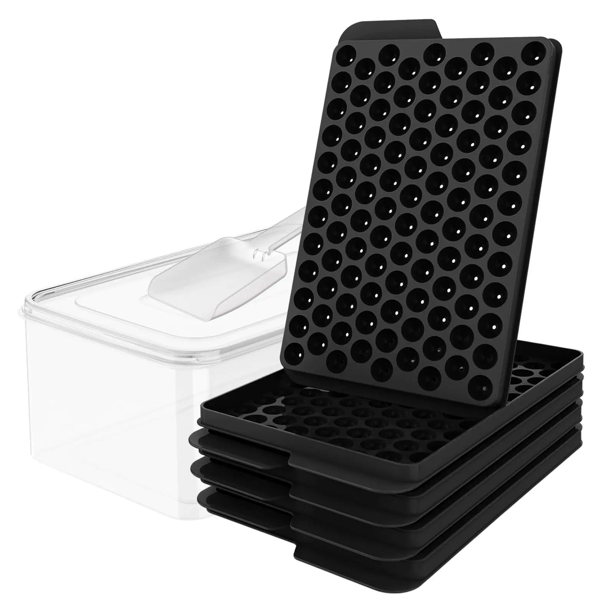 4 Pack Mini Ice Maker Tray