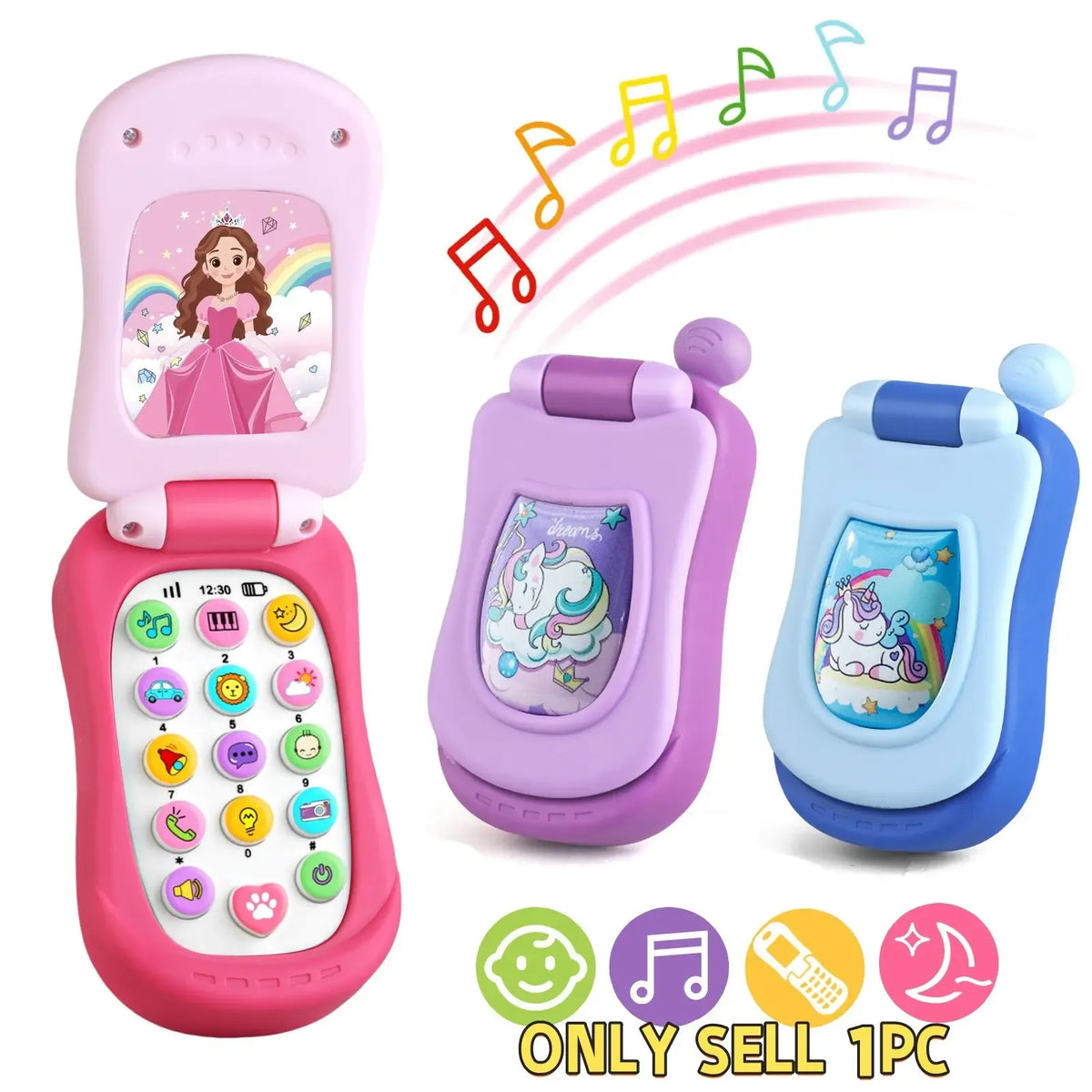 Baby Musical Phone Toy
