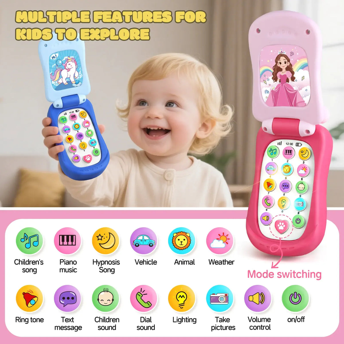 Baby Musical Phone Toy