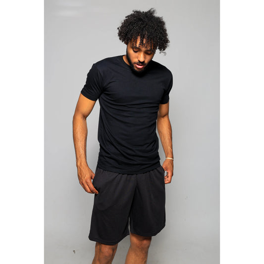 TRAILBLAZER Slim Fit White and Black Tees Crewneck (3 Pack)