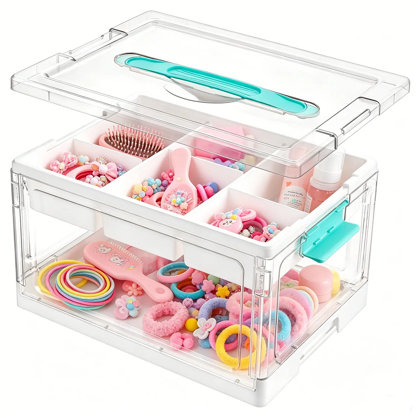 Vtopmart Clear Craft Storage Bin Dividers