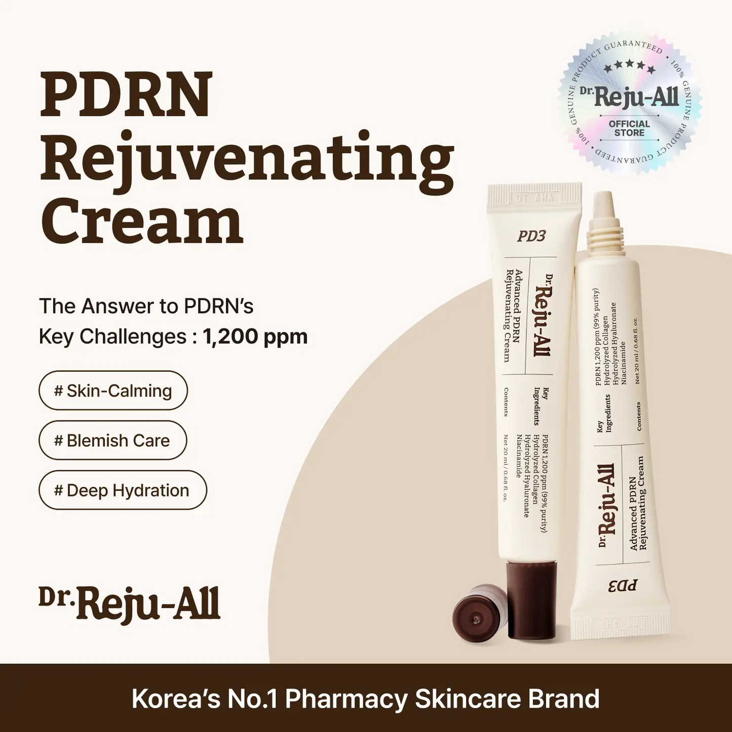 Dr.Reju‑All PDRN Rejuvenating Cream