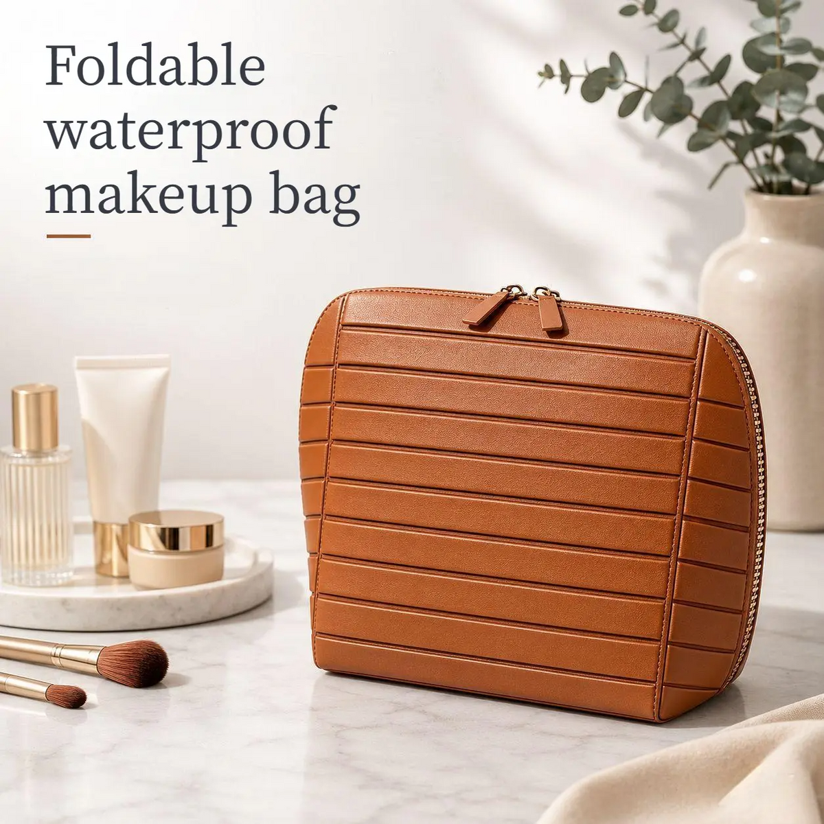 Foldable Waterproof Travel Makeup Bag