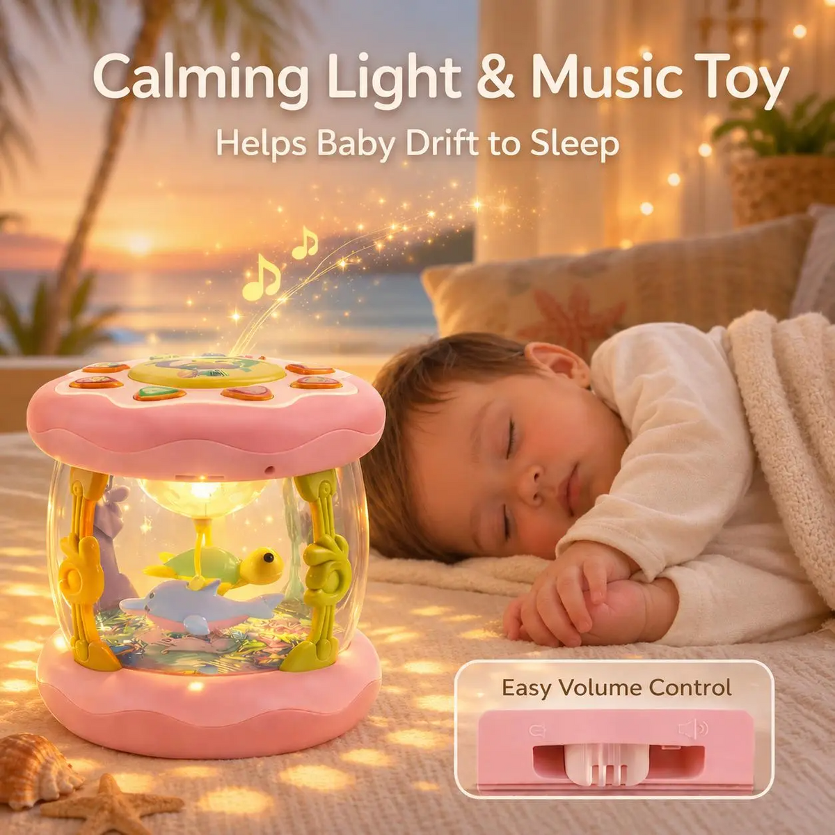 Montessori Duck Light Music Box