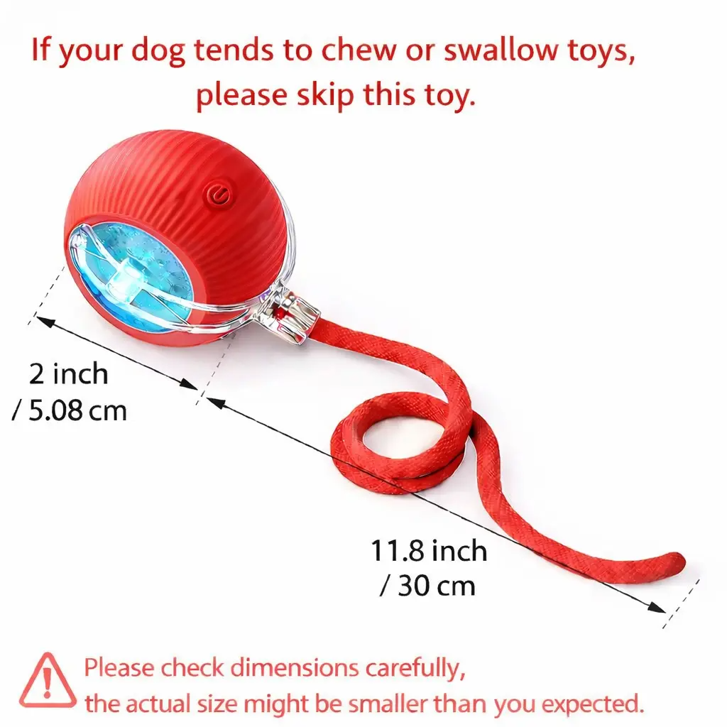 Rolling Ball Pet Teaser Toy