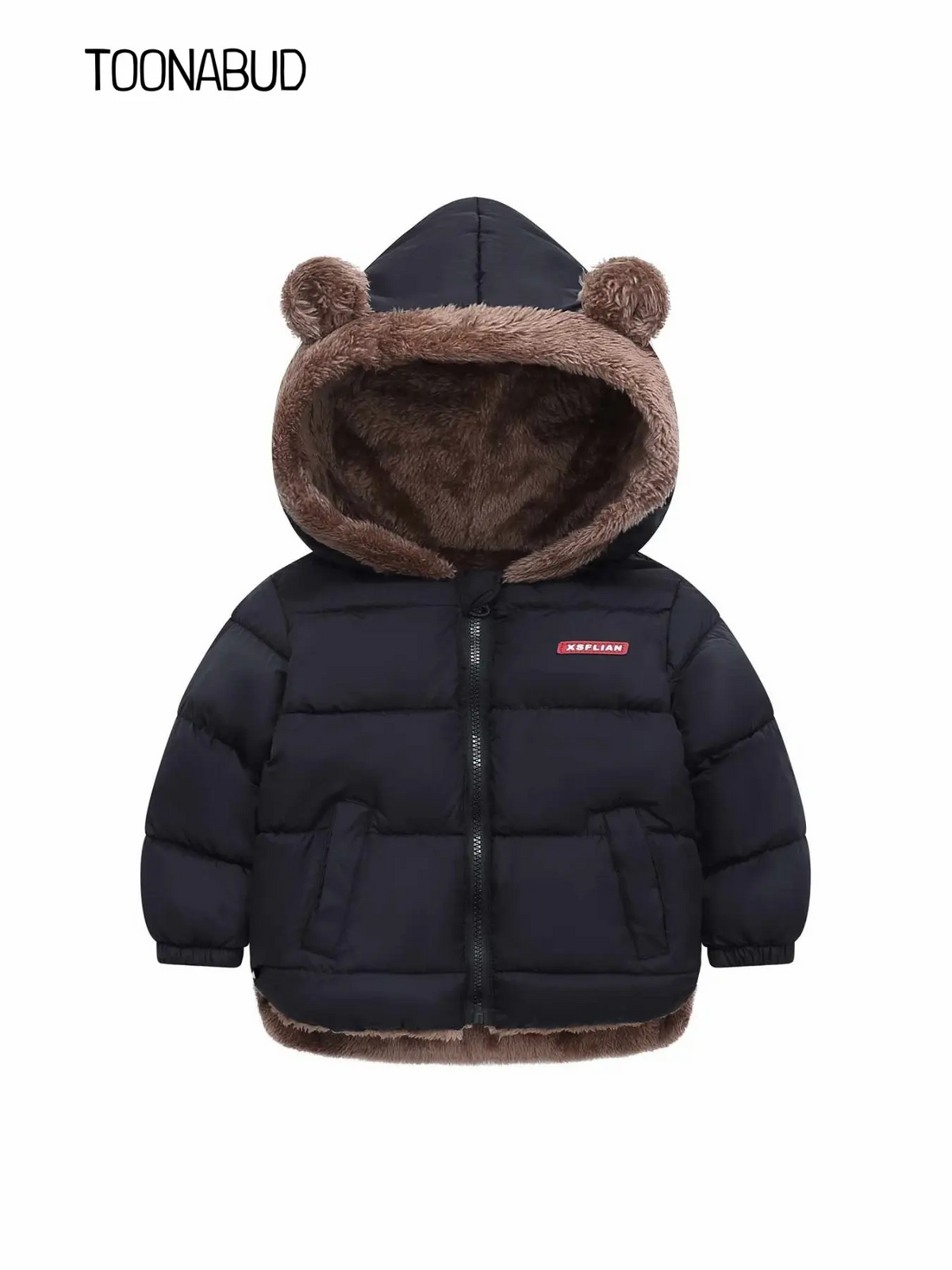 Kids Hooded Winter Coat
