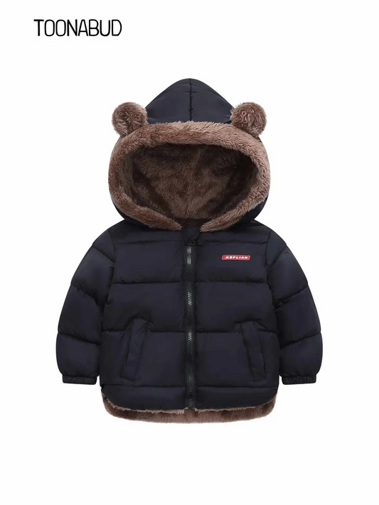 Kids Hooded Winter Coat