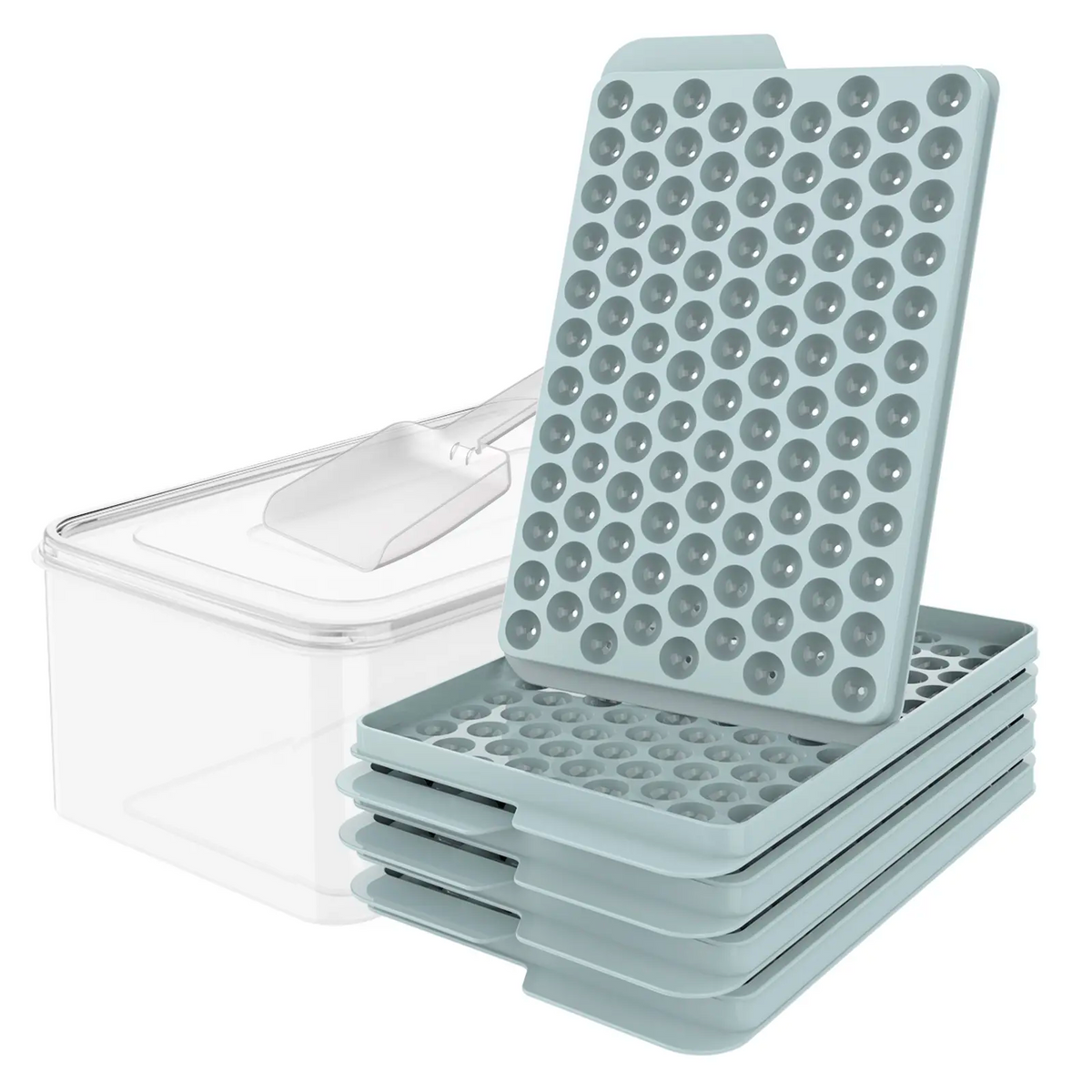 4 Pack Mini Ice Maker Tray