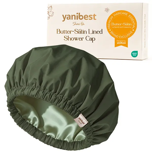 Satin Lined Shower Cap
