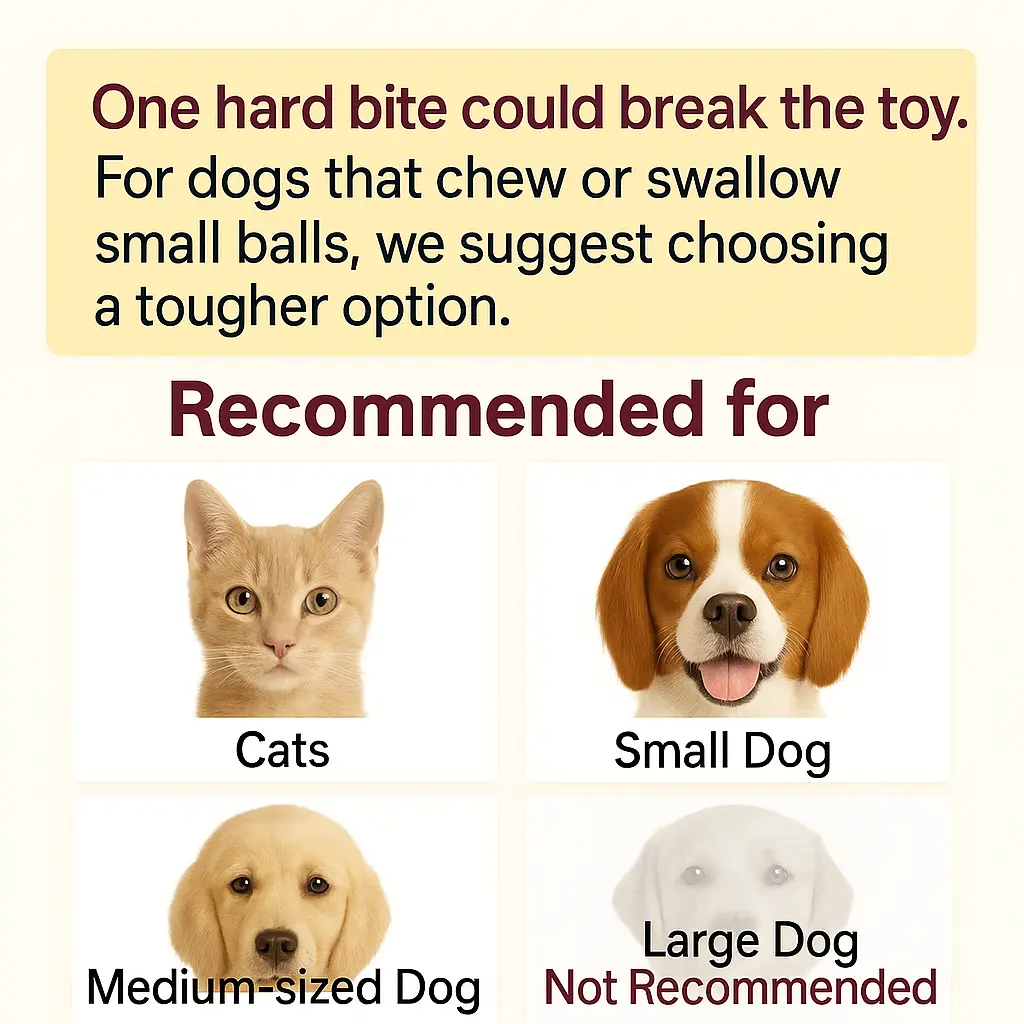 Rolling Ball Pet Teaser Toy