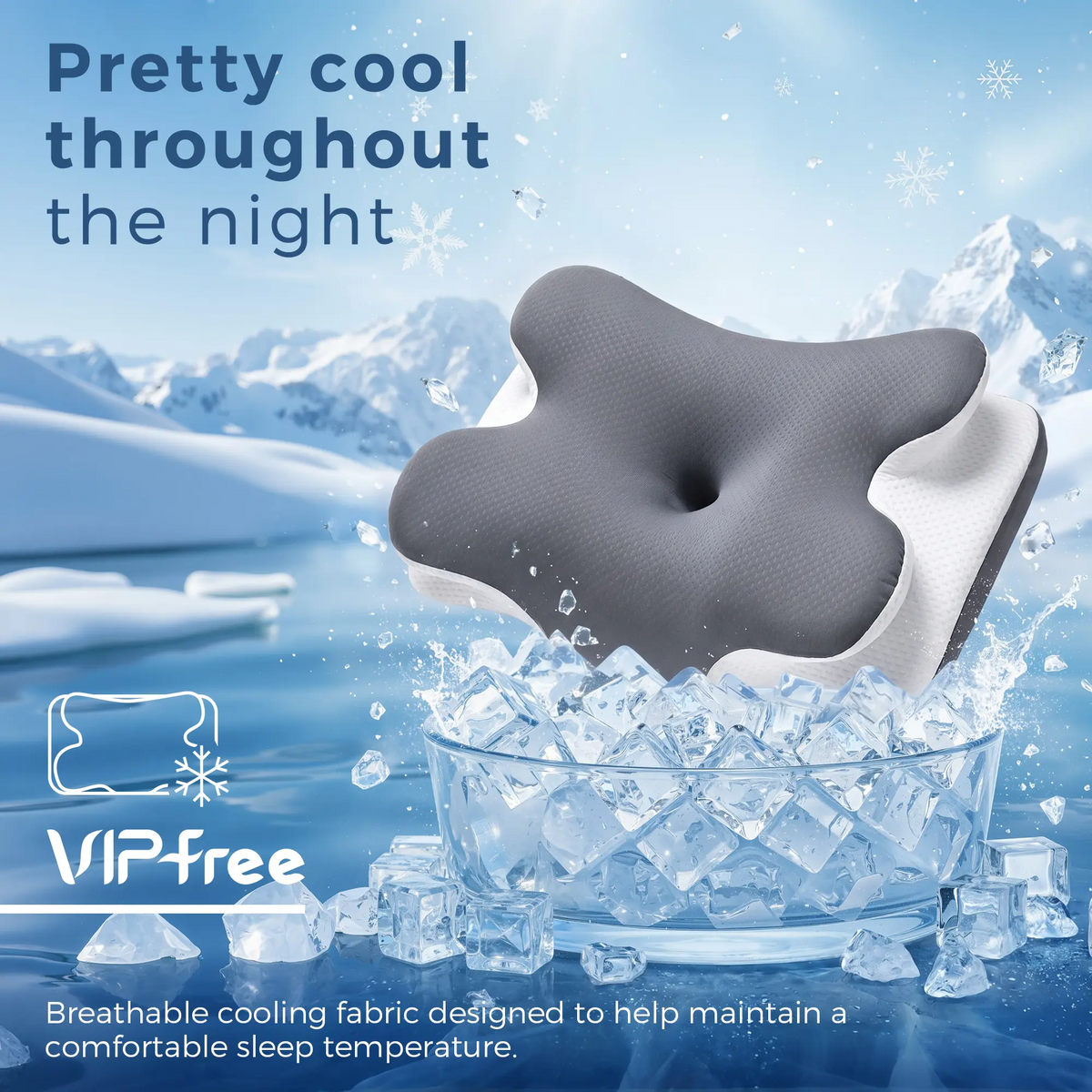Cooling Neck Memory Pillow
