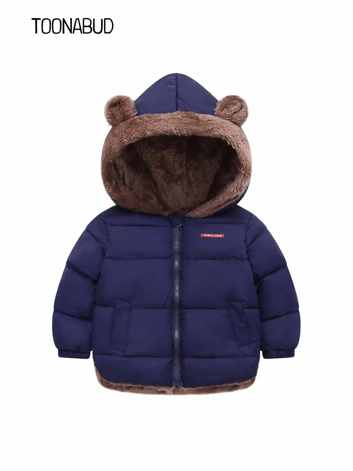 Kids Hooded Winter Coat