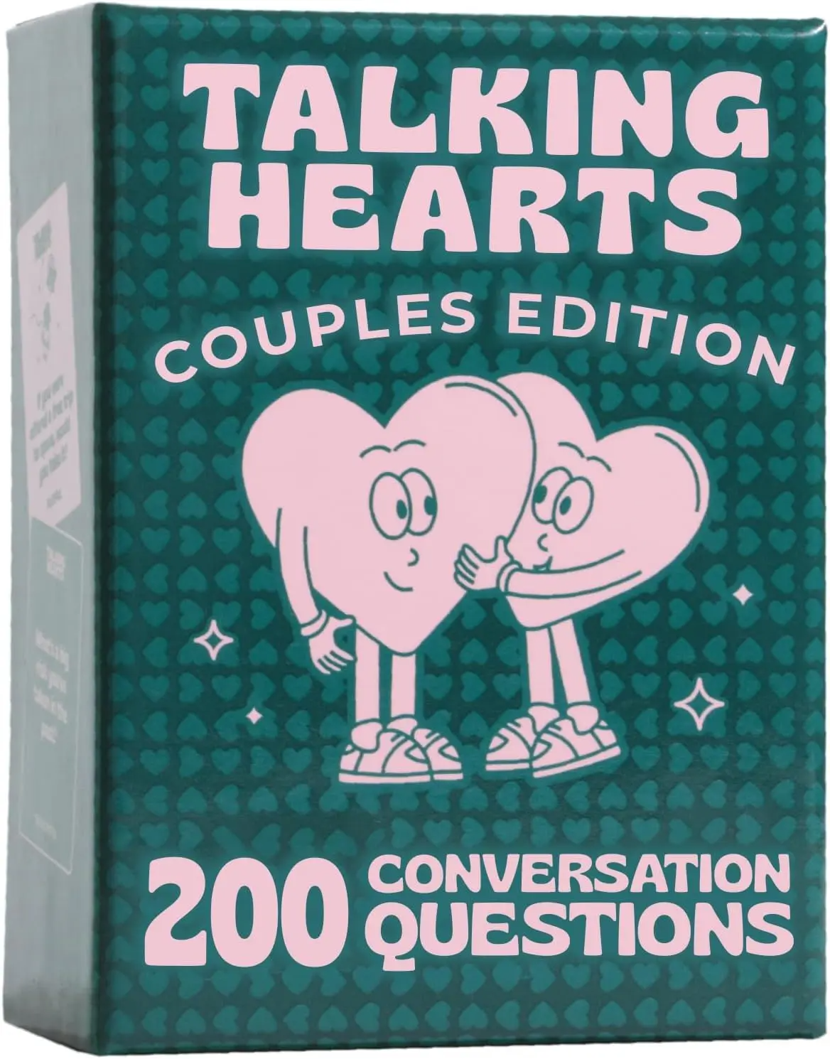 Couple Talking Hearts Game 200 Question Cards