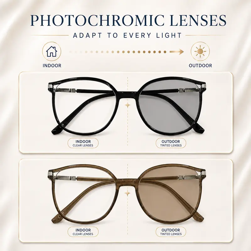 Lightweight Square Reading Glasses with Cleaning Brush
