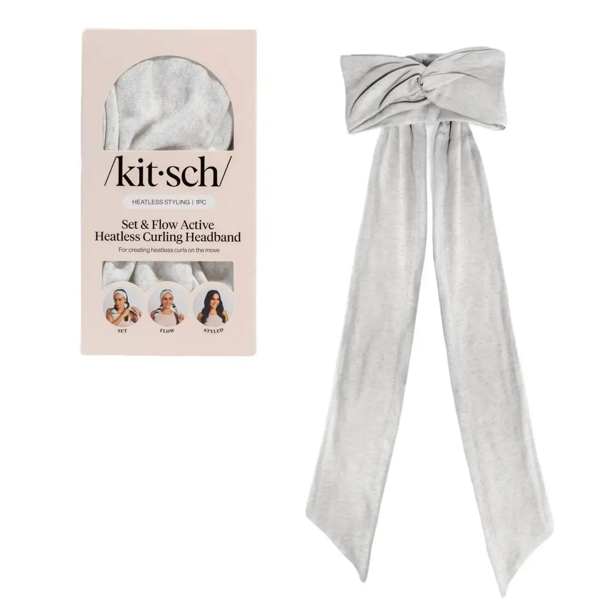 Heatless Headband Creates Soft Natural Curls