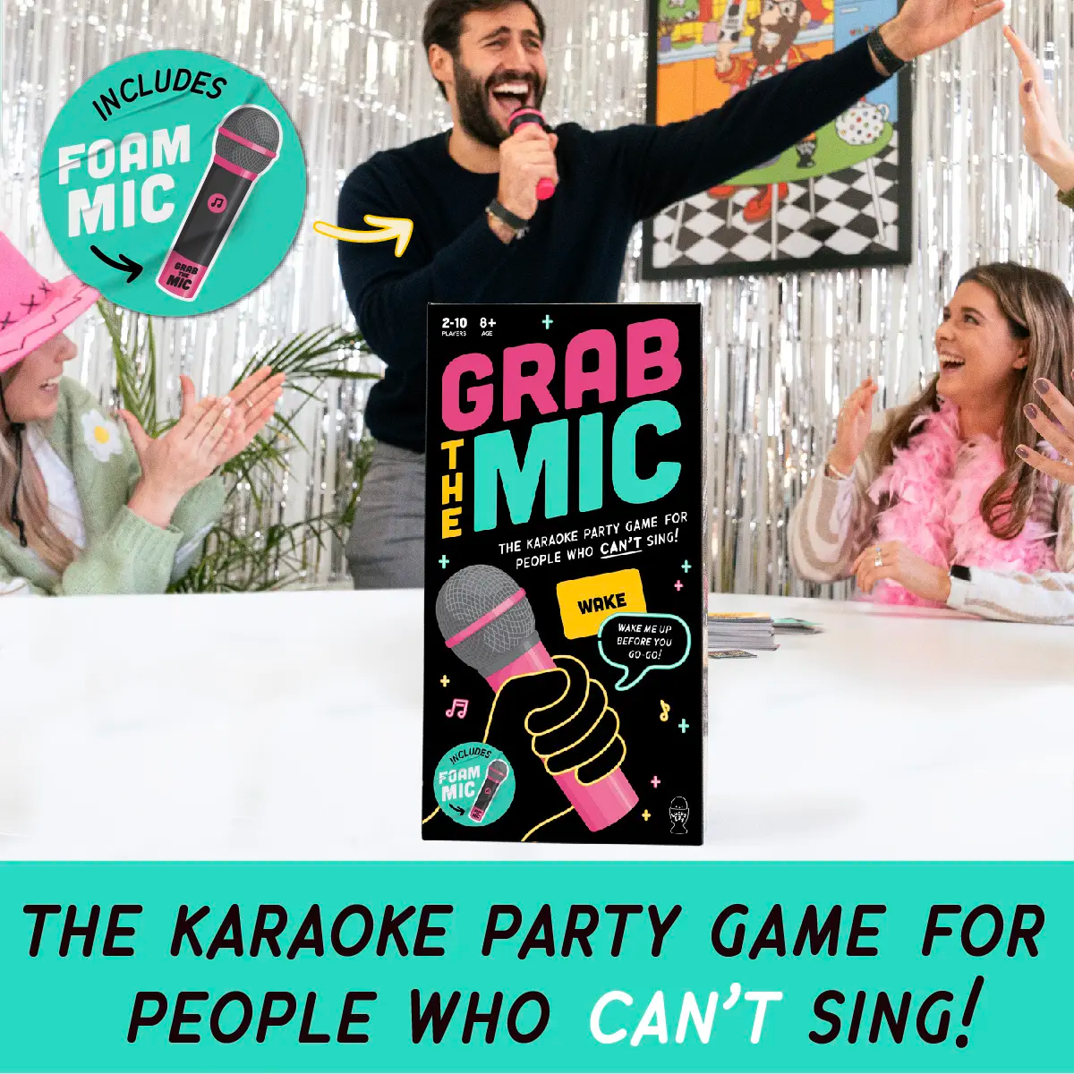 Grab The Mic Word Card Game