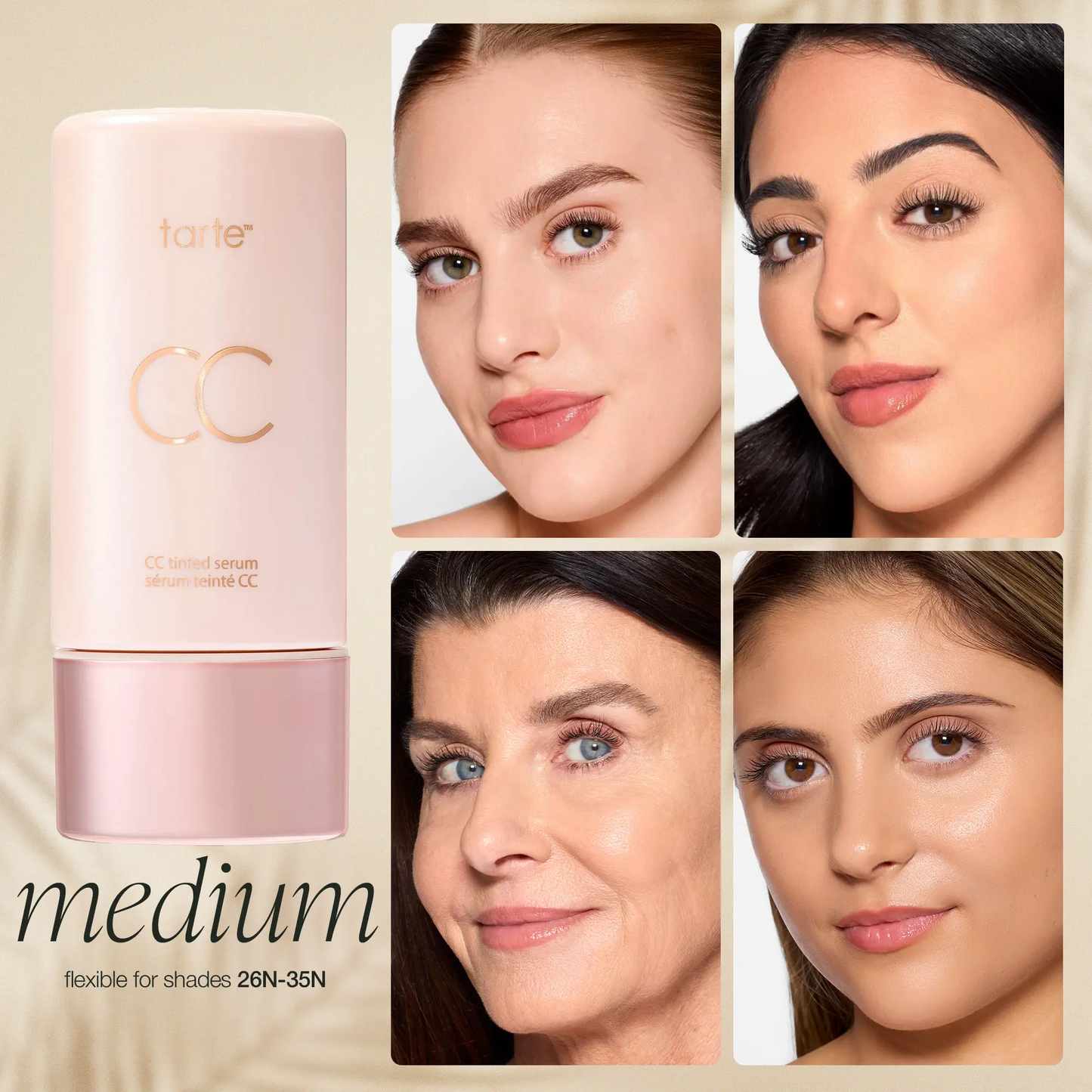 tarte CC color-correcting tinted serum