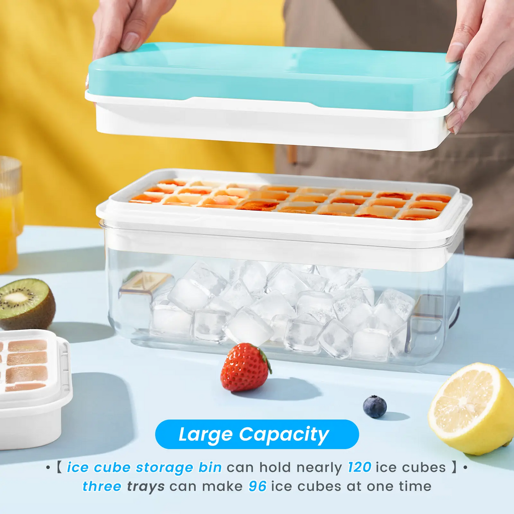 Large Capacity Ice Tray Kit