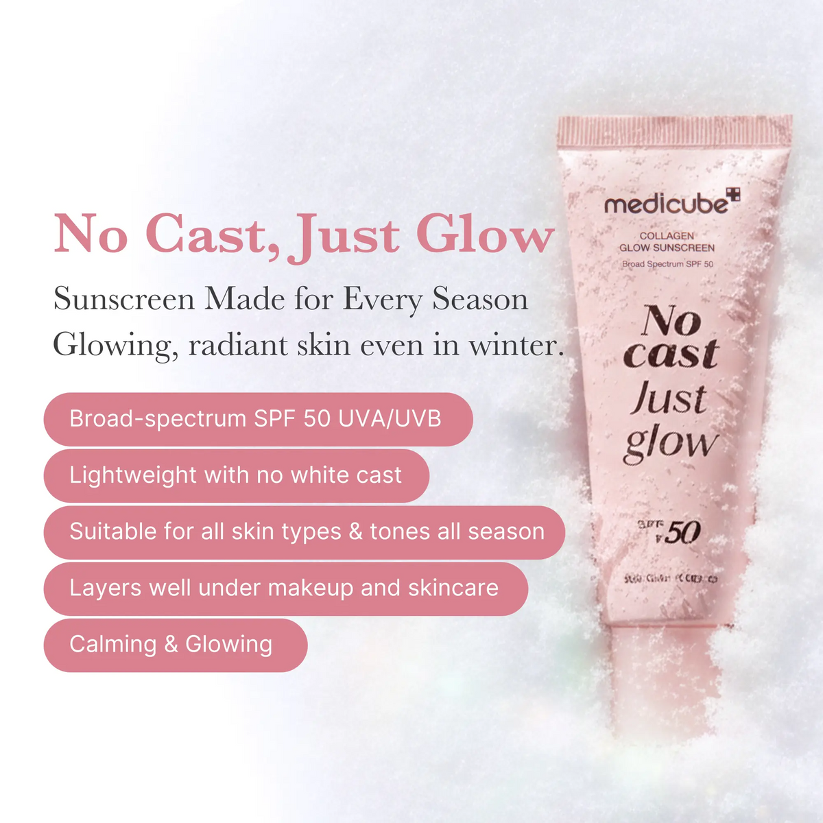 SPF50 Cica Soothing Facial Sunscreen