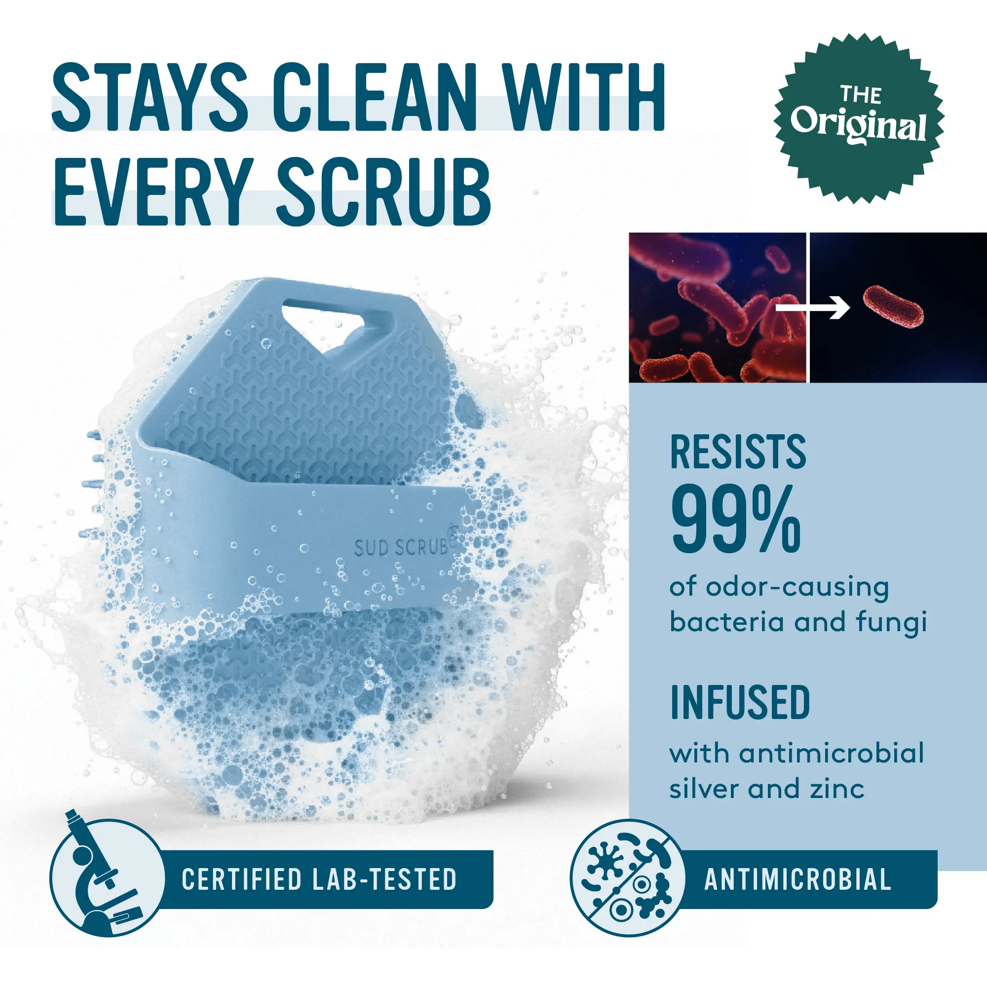 Silicone Body Scrubber