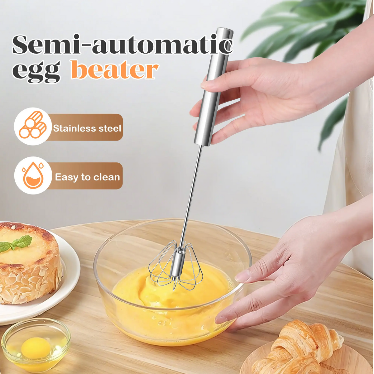 Food Grade Mixing Whisk