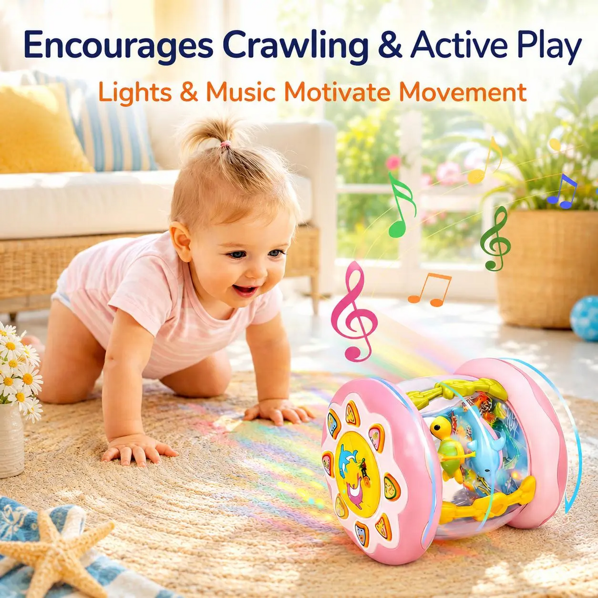 Montessori Duck Light Music Box