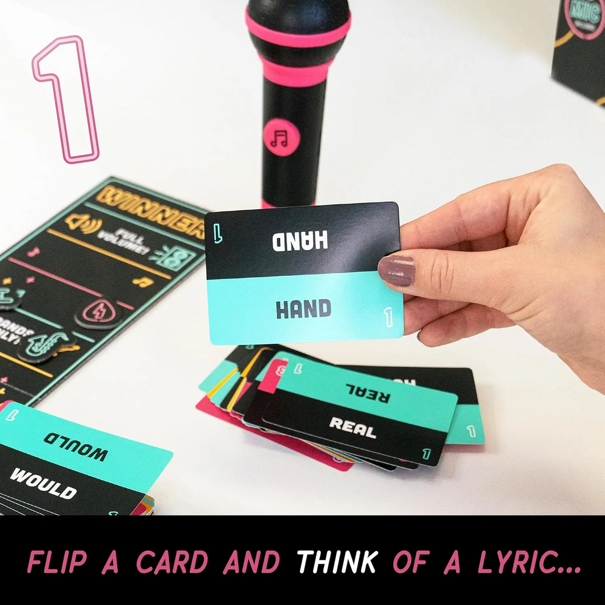Grab The Mic Word Card Game