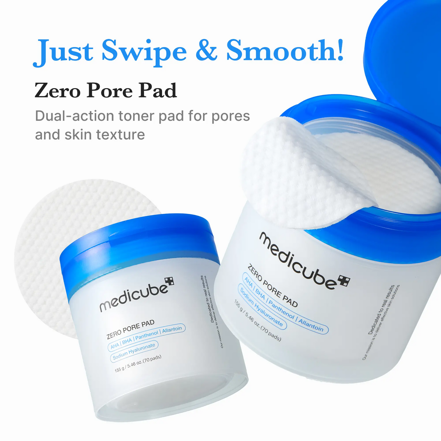 medicube AHA BHA Zero Pore Pads