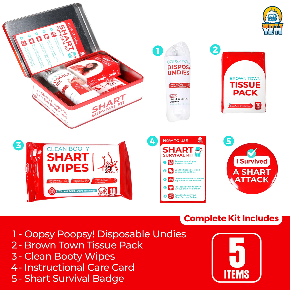 Friends Funny Gag Gift Kit