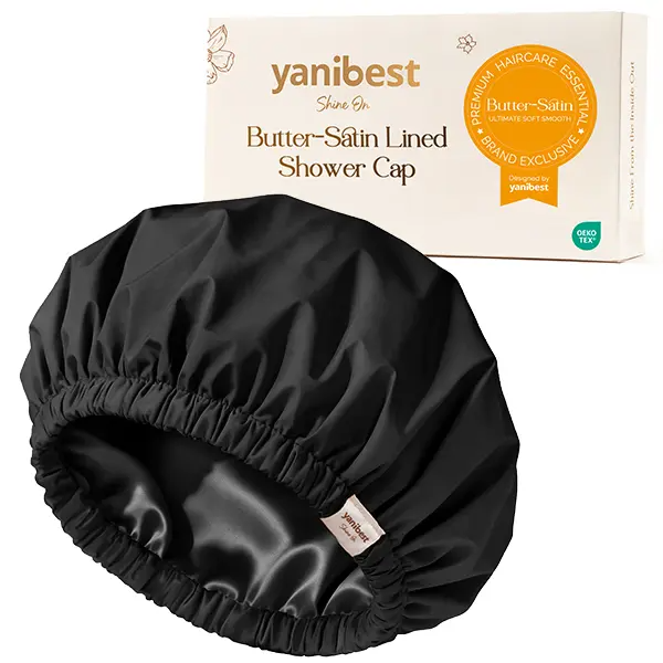Satin Lined Shower Cap