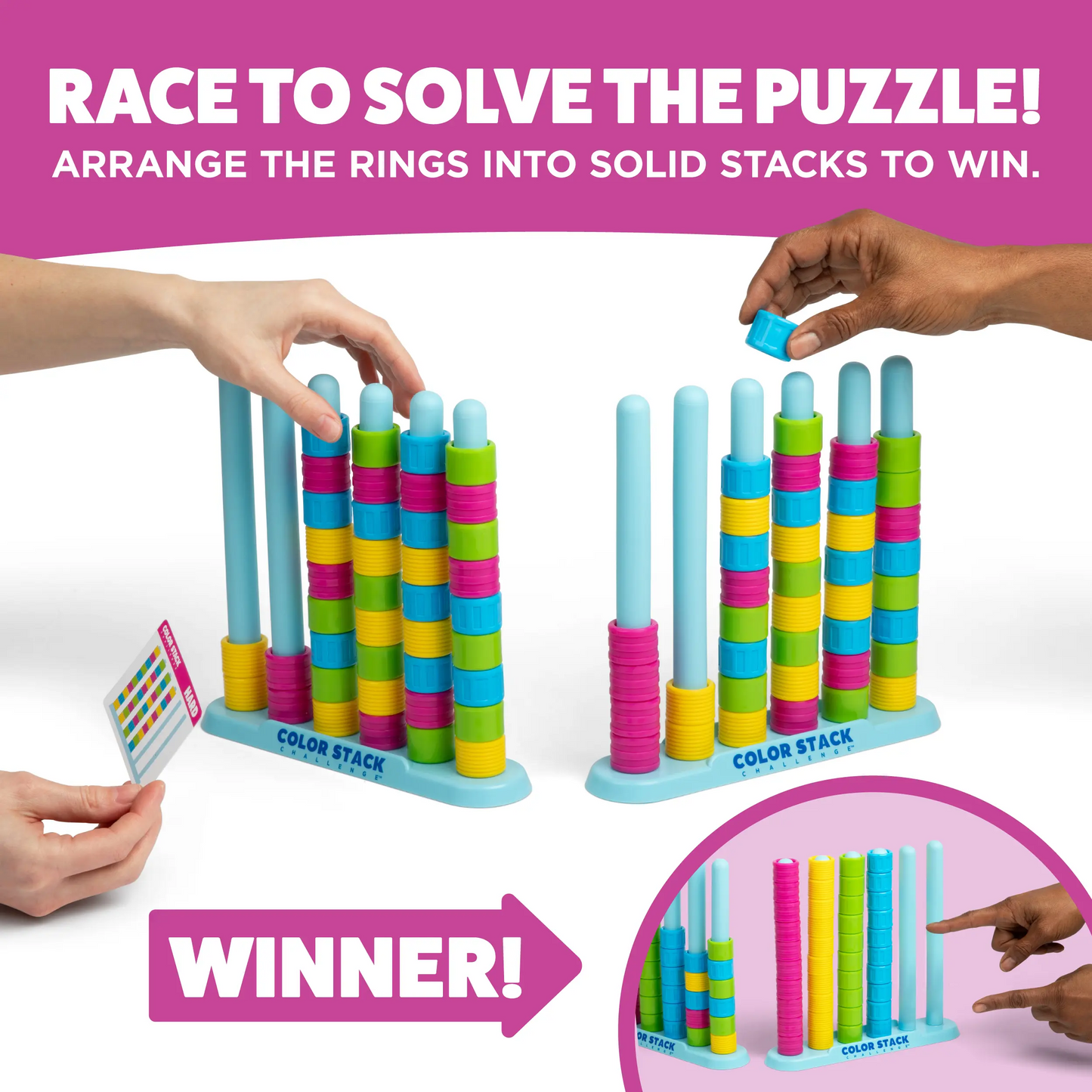 Relatable Color Stack Party Puzzle Game