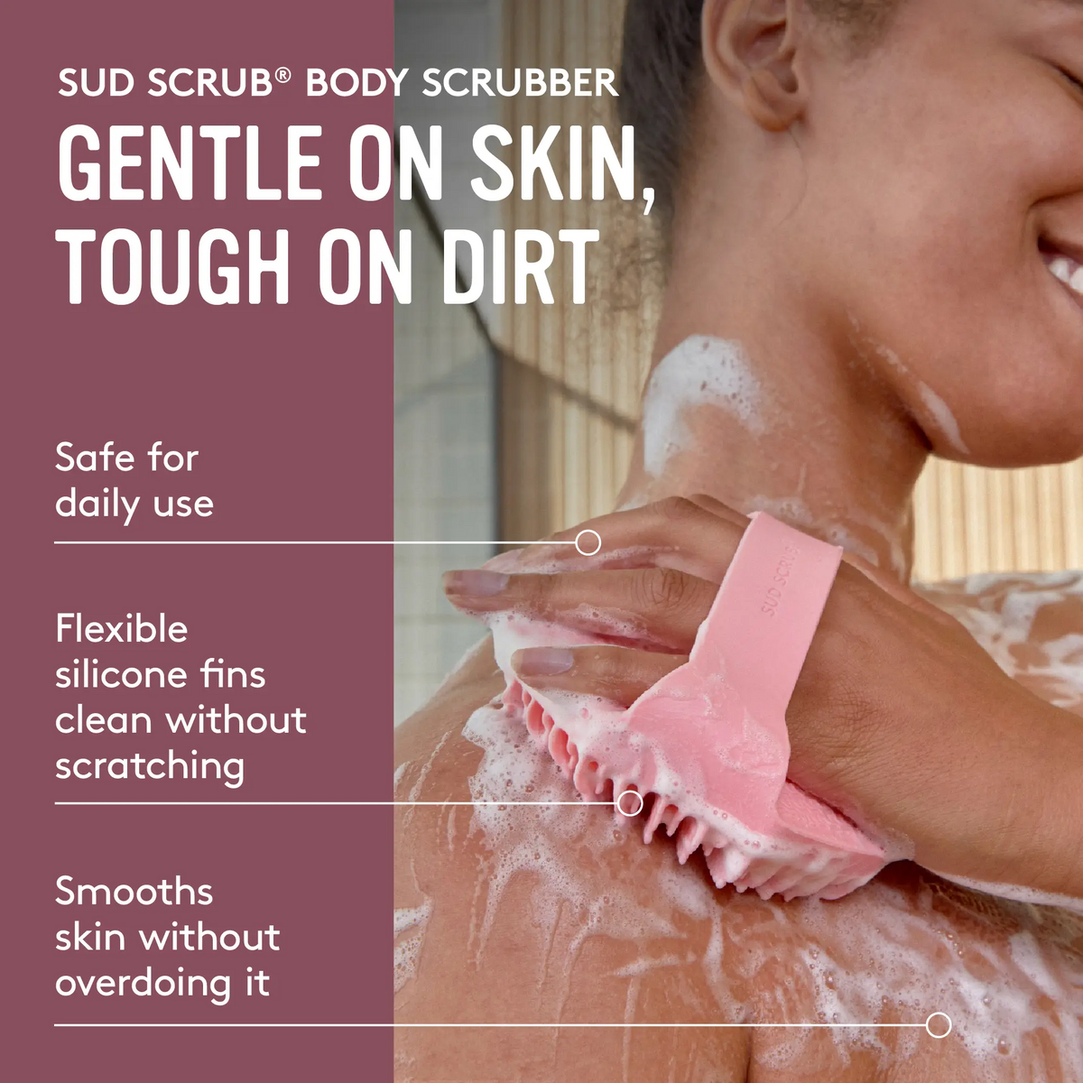 Silicone Body Scrubber