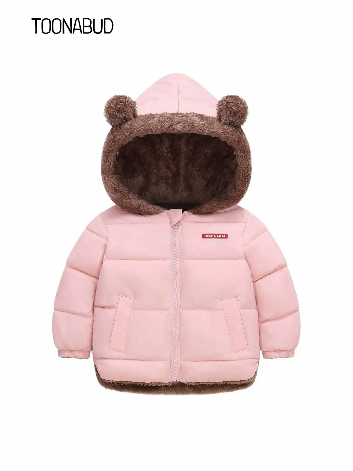 Kids Hooded Winter Coat