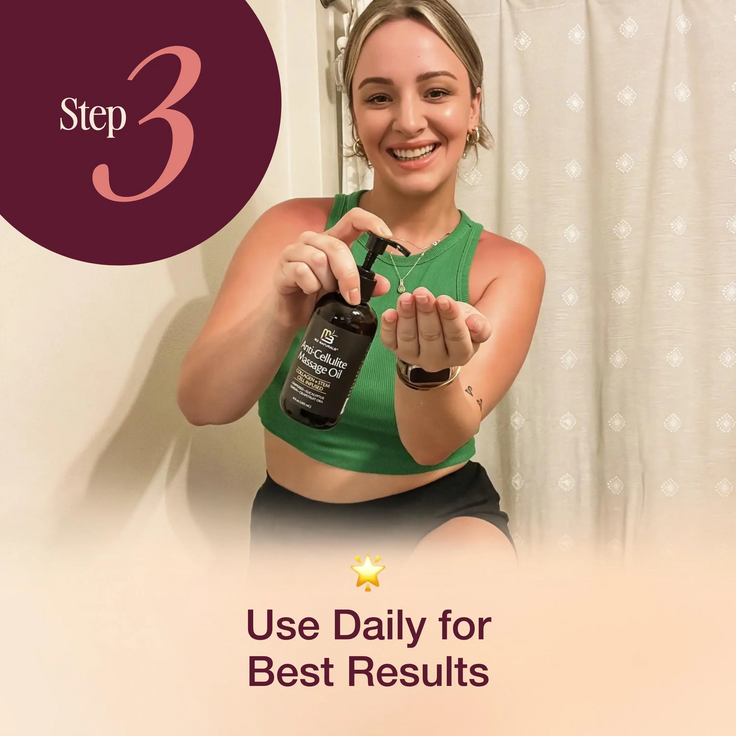 Firming Anti‑Cellulite Collagen Massage Oil