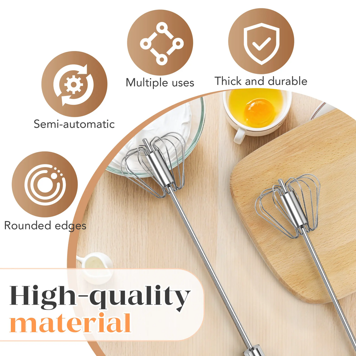 Food Grade Mixing Whisk
