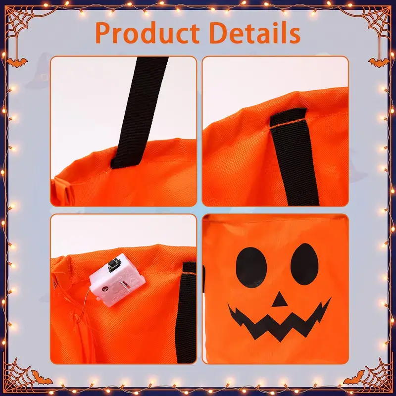 LED Pumpkin Trick Or Treat Kit