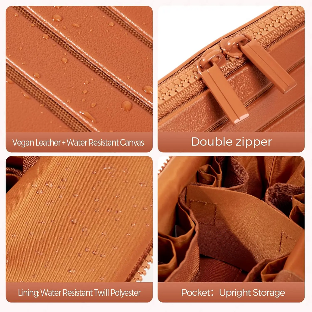 Foldable Waterproof Travel Makeup Bag