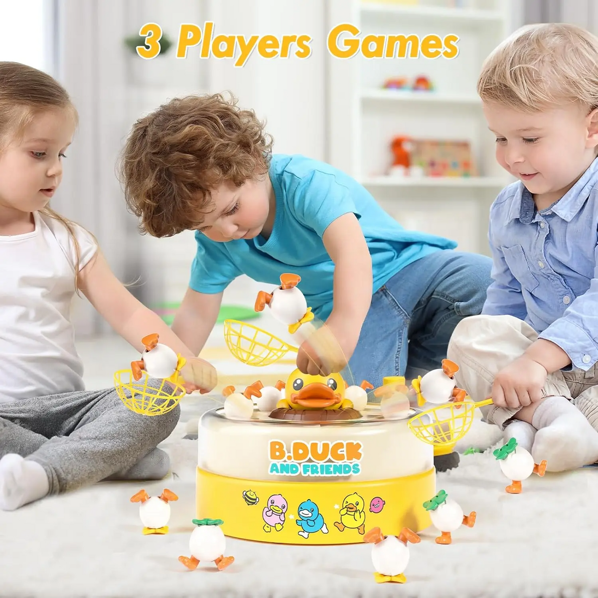 Kids Electric Duck Catch Toy