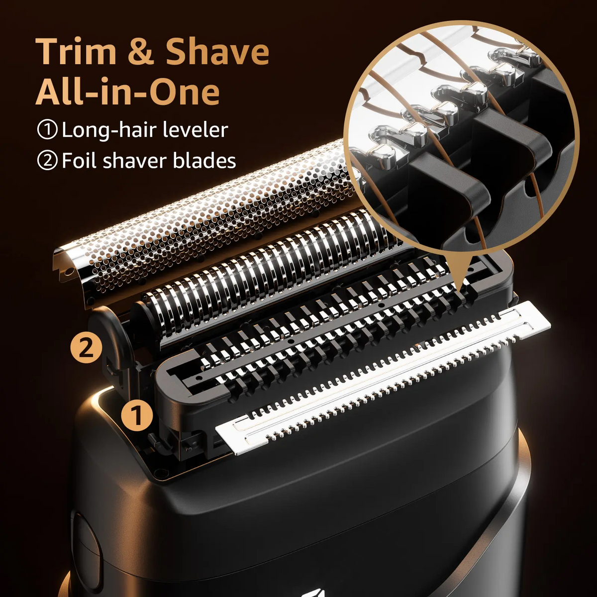 Mini Titanium Foil Shaver
