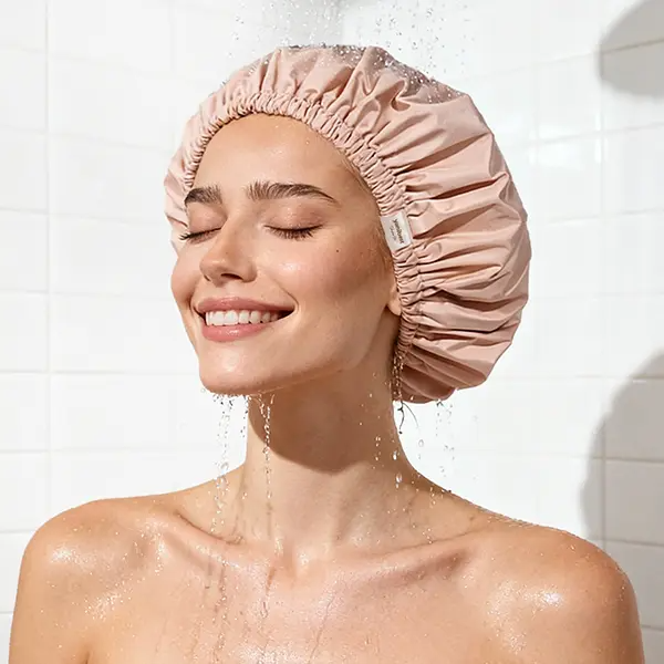 Satin Lined Shower Cap