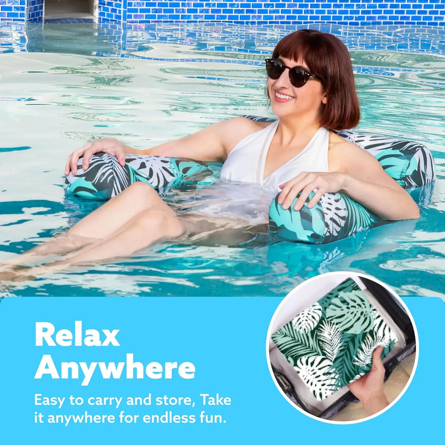 Adult Inflatable Pool Lounge