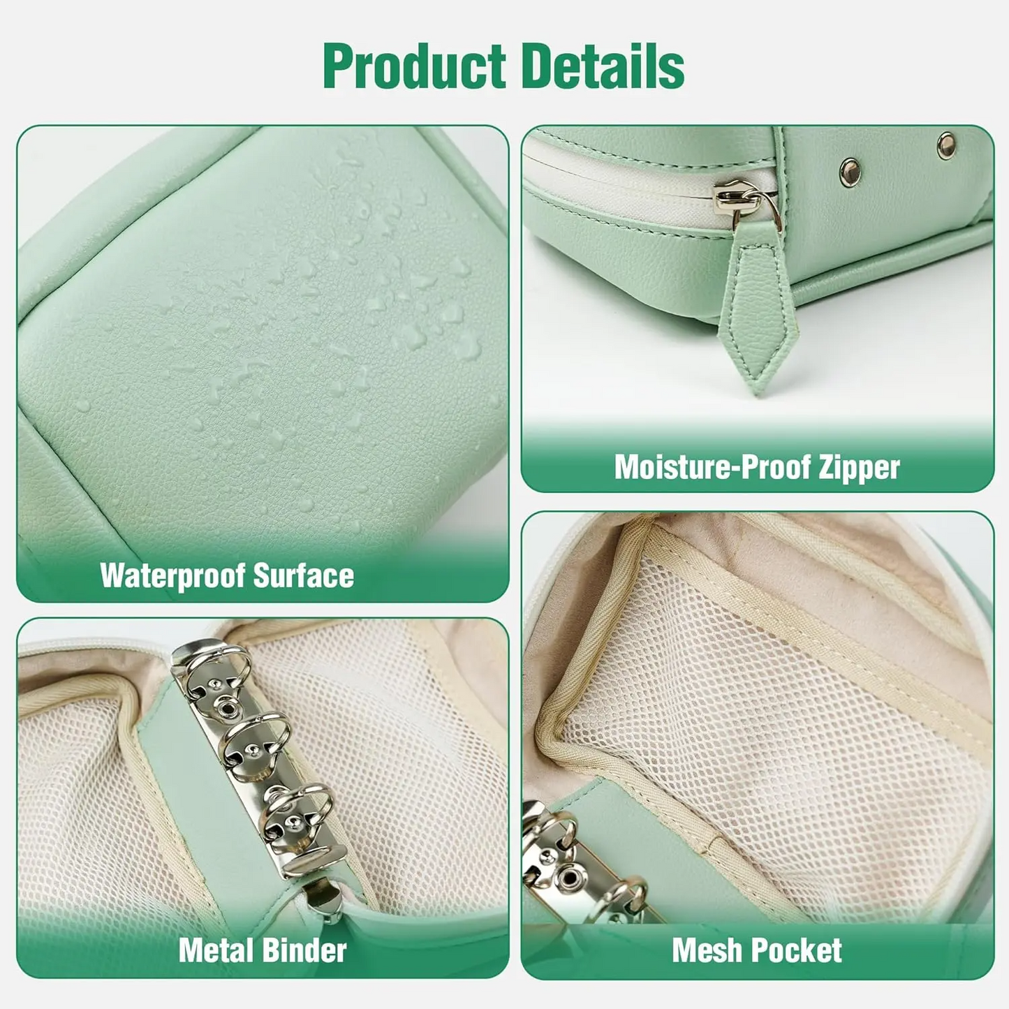 A8 Waterproof Pouches Weekly Medicine Organizer
