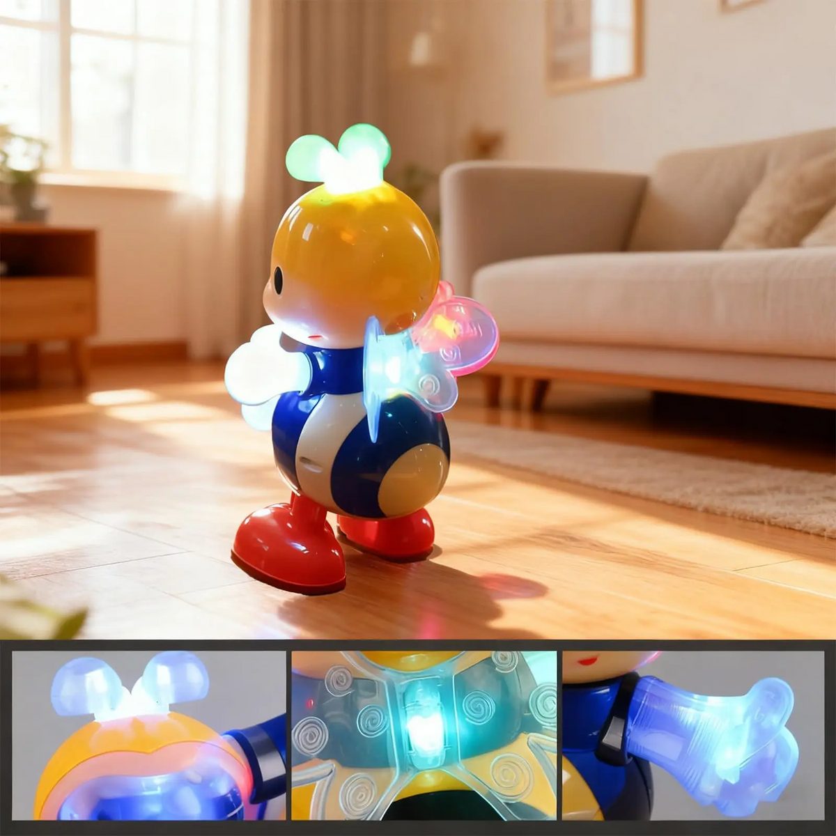 Dancing Bee Toy Light Music Fun Play
