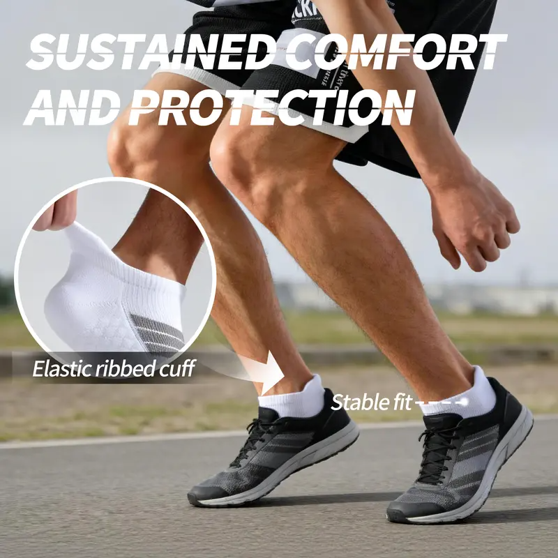 No Show Athletic Socks 6Pk