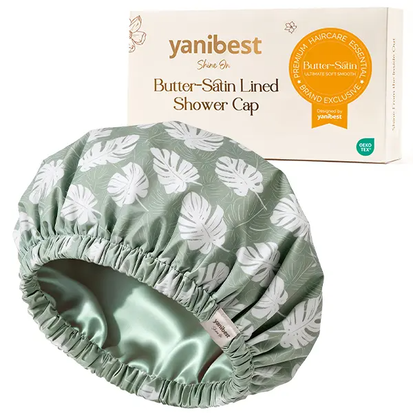 Satin Lined Shower Cap