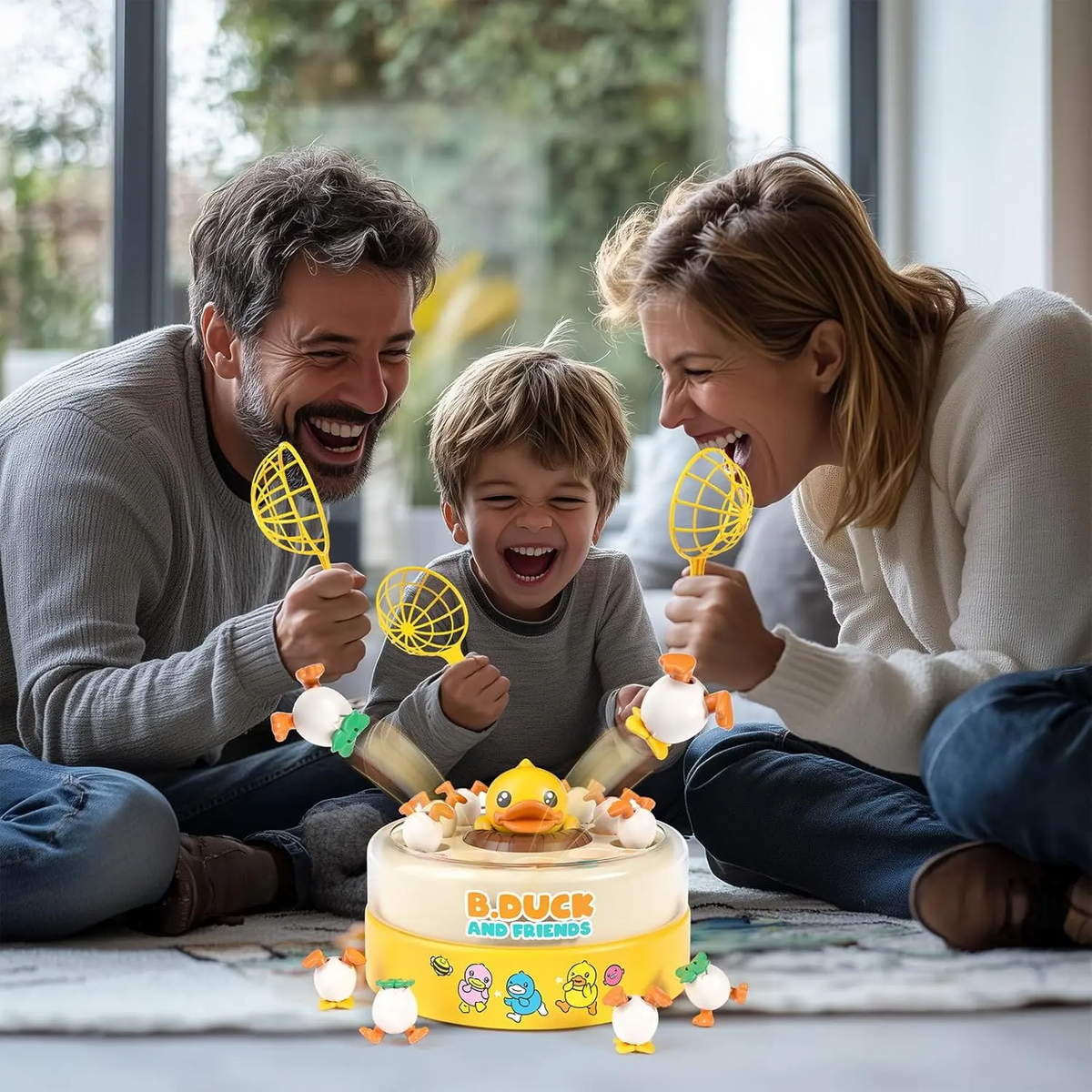 Kids Electric Duck Catch Toy