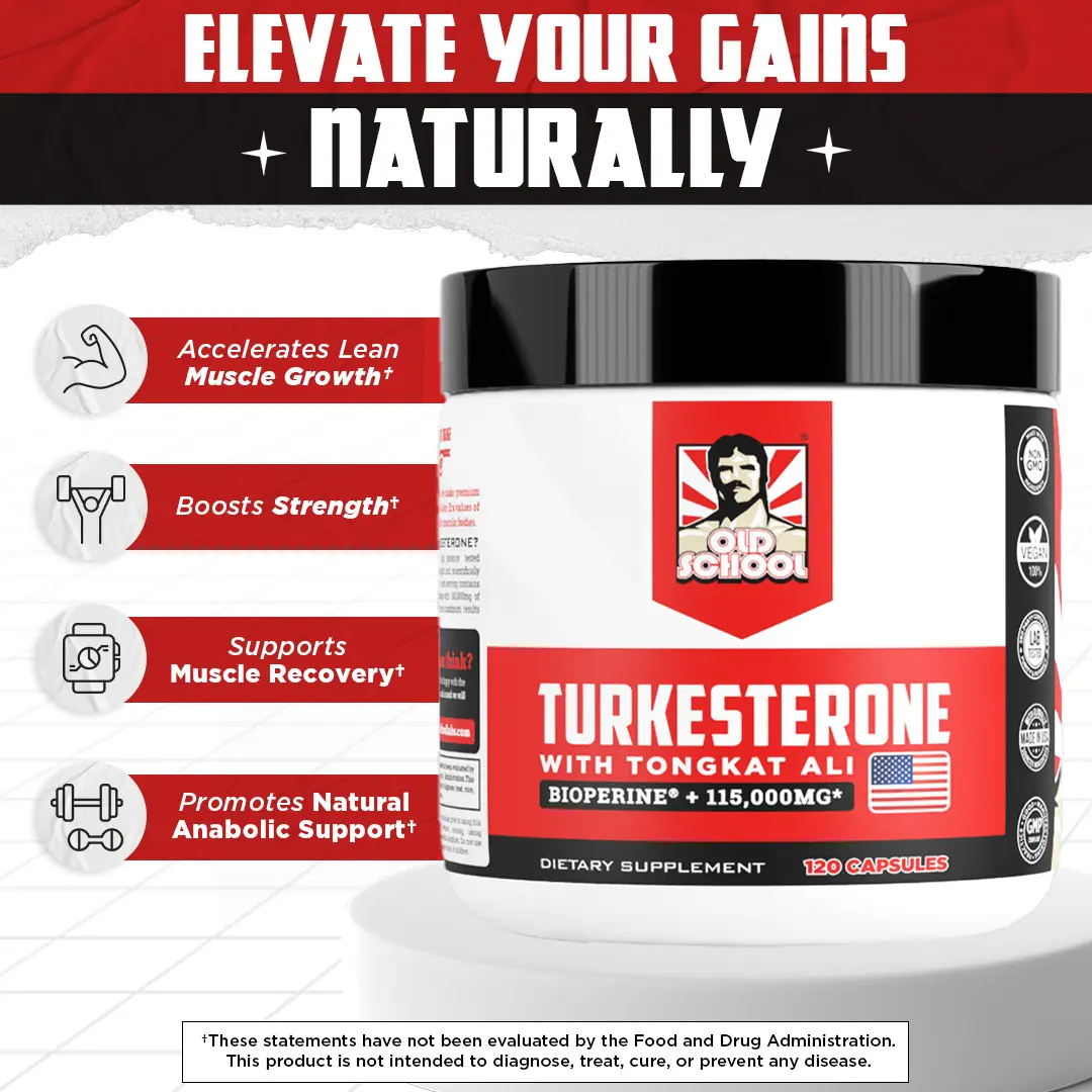 Old School Labs Turkesterone Fitness Capsules