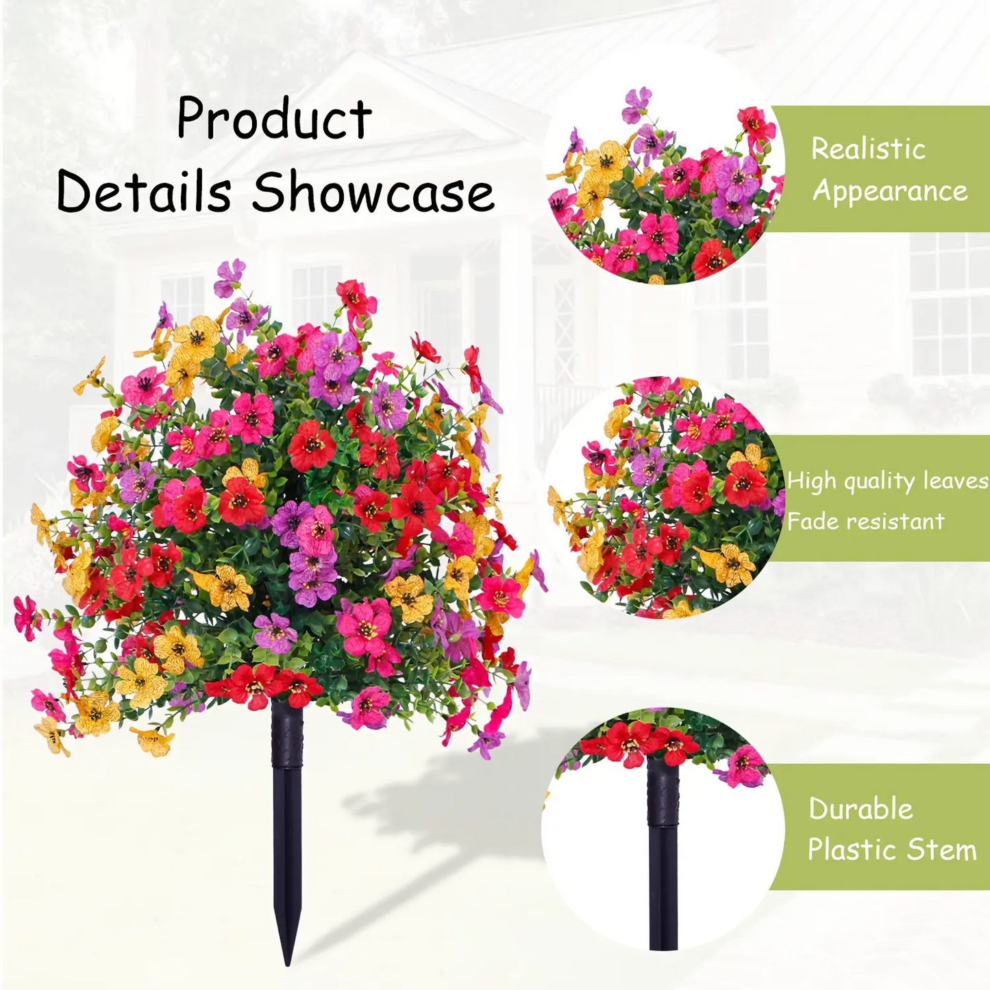 Everlasting Eucalyptus Artificial Green Garland Decor