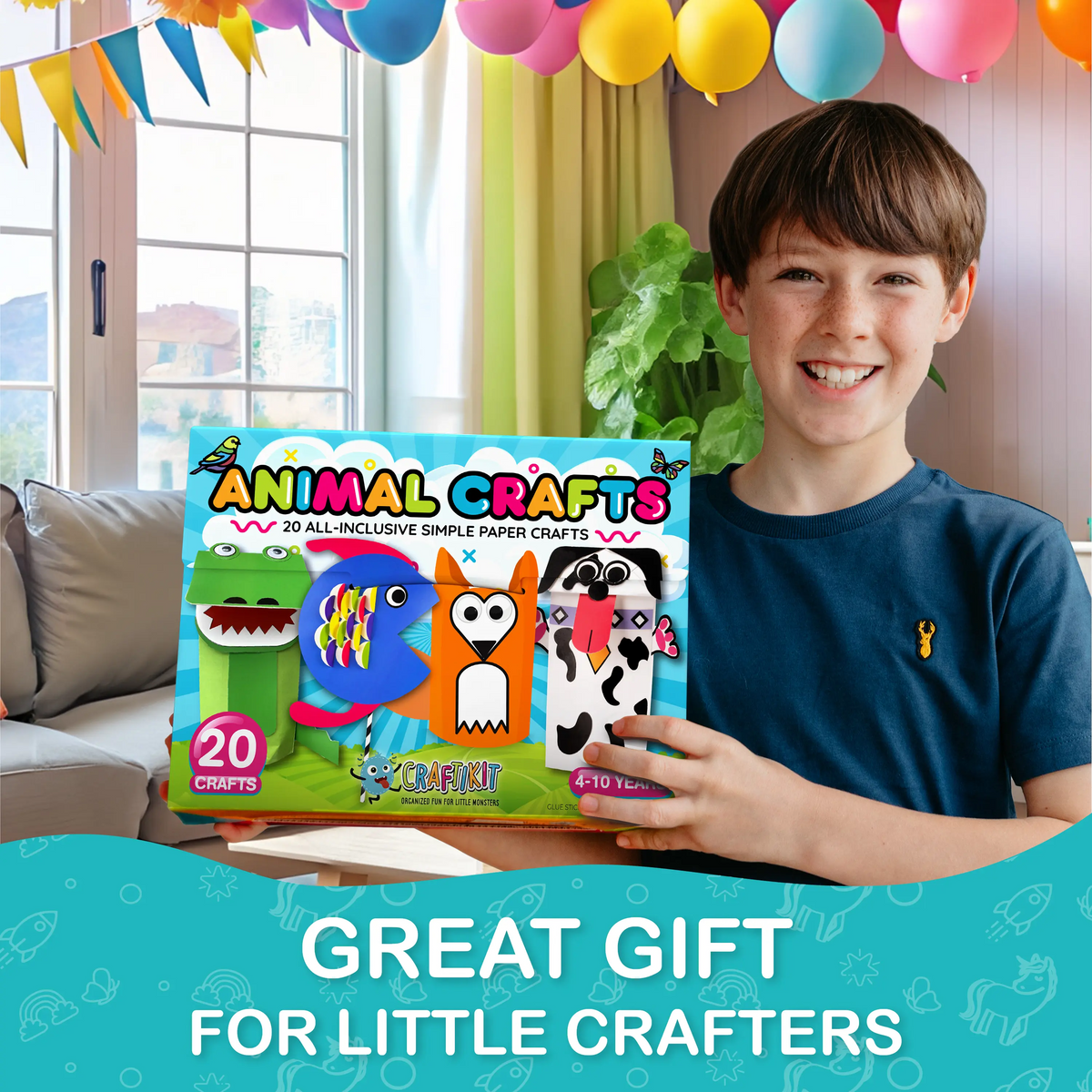Craftikit 20 Kids Craft Activities