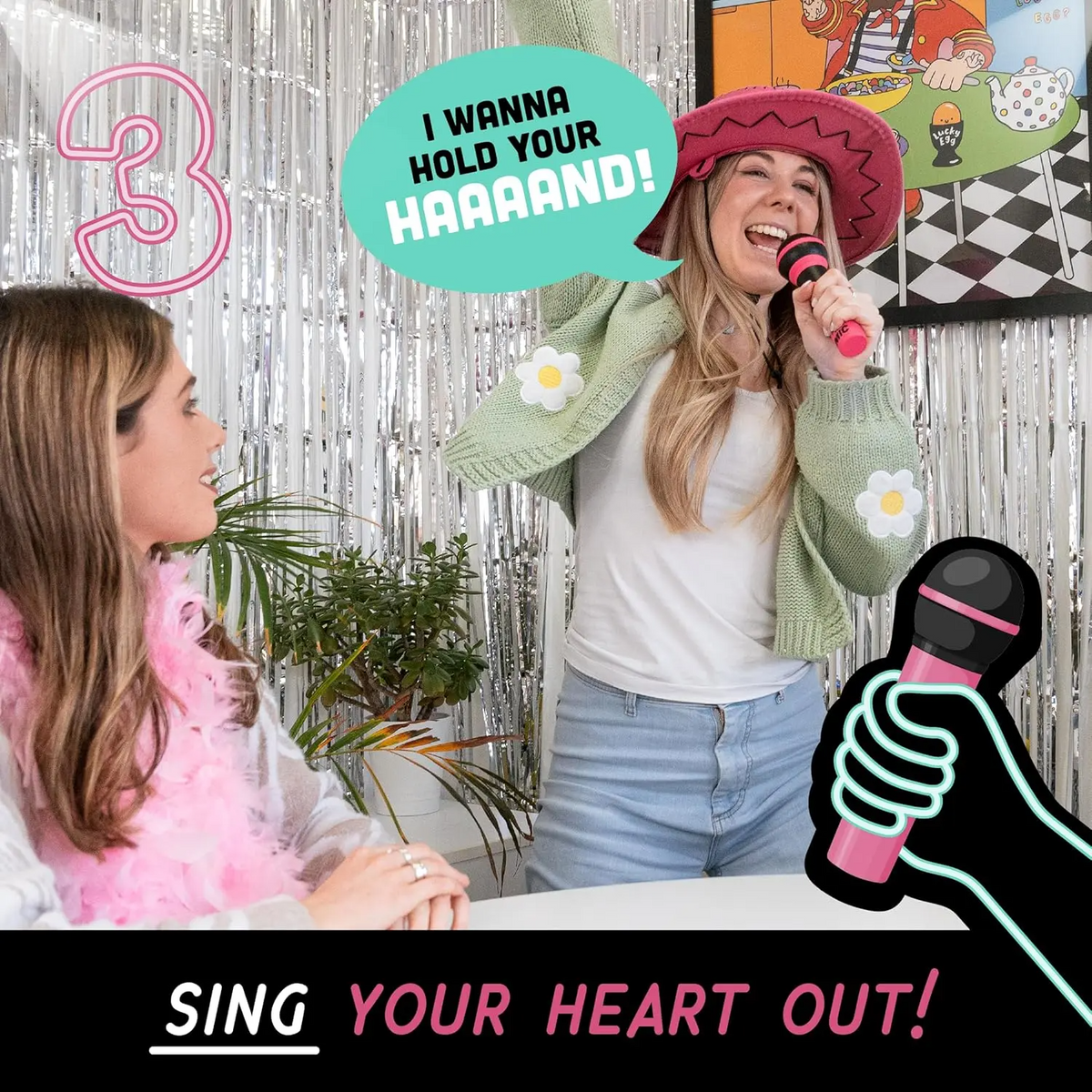 Grab The Mic Word Card Game